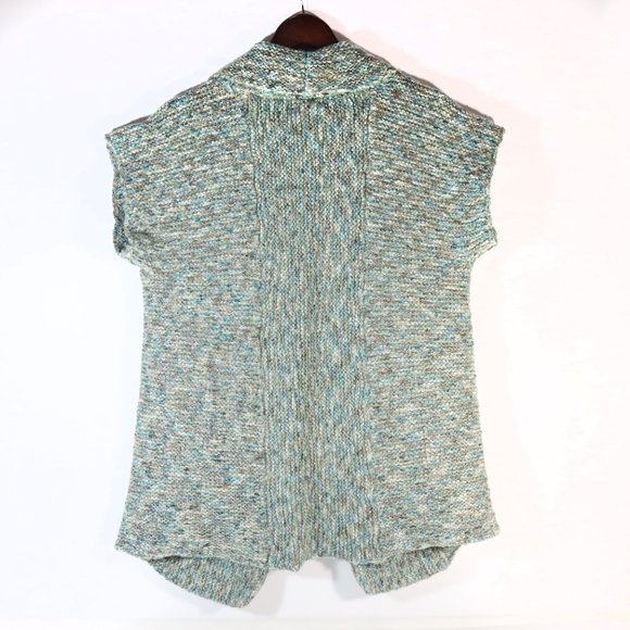 Spanner Short Sleeve Cardigan Knit Vest - Picture 2 of 3